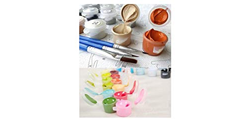 Pintura por Números Ballet DIY Pintar por Numeros para Adultos Niños, Pintura al óleo Kit con Pinceles y Pinturas, Lienzo Regalo de Pintura para Adultos Mayores 40x50cm (sin marco)