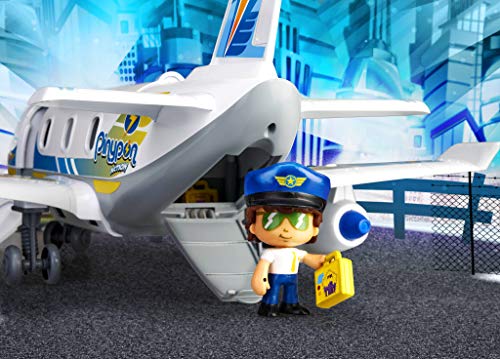 Pinypon Action- Emergencia en el avión con Dos Figuras y de Accesorios, para niños y niñas de 4 a 8 años, (Famosa 700015149) , color/modelo surtido Pinypon Action- Emergencia en el avión con Dos Figuras y de Accesorios, para niños y niñas de 4 a 8 años, (Famosa 700015149) , color/modelo surtido