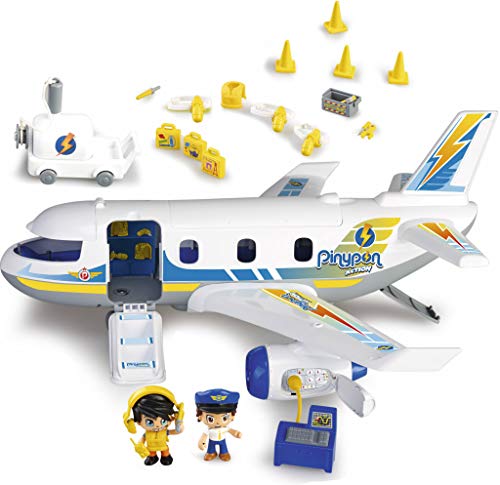 Pinypon Action- Emergencia en el avión con Dos Figuras y de Accesorios, para niños y niñas de 4 a 8 años, (Famosa 700015149) , color/modelo surtido Pinypon Action- Emergencia en el avión con Dos Figuras y de Accesorios, para niños y niñas de 4 a 8 años, (Famosa 700015149) , color/modelo surtido