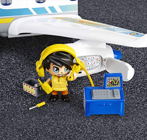 Pinypon Action- Emergencia en el avión con Dos Figuras y de Accesorios, para niños y niñas de 4 a 8 años, (Famosa 700015149) , color/modelo surtido Pinypon Action- Emergencia en el avión con Dos Figuras y de Accesorios, para niños y niñas de 4 a 8 años, (Famosa 700015149) , color/modelo surtido