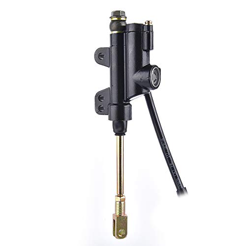 Pinza de freno hidráulica trasera, cilindro principal de freno de repuesto para ATV Quad de 70 cc, 110 cc, 125 cc, 150 cc Pinza de freno hidráulica trasera, cilindro principal de freno de repuesto para ATV Quad de 70 cc, 110 cc, 125 cc, 150 cc