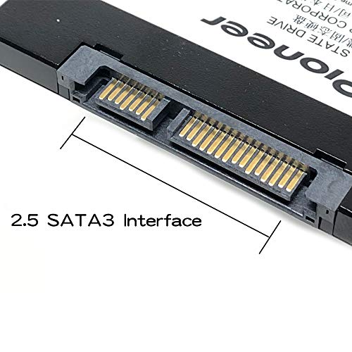 Pioneer 3D NAND Internal SSD 256 GB - 2.5" / SATA 3/6 GB/s Unidad de Estado sólido (APS-SL3N-256)