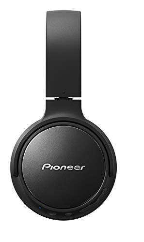 Pioneer S6 - Auriculares ANC inalámbricos (Plegable, reducción de Ruido, 30 Horas de reproducción, función de Carga rápida, Voz Sensible, Bluetooth 5.0), Color Negro