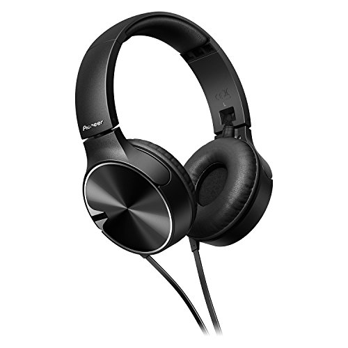 Pioneer SE-MJ722T-K - Auriculares, Color Negro