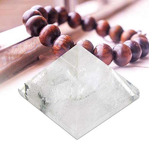 Pirámide de cristal natural Torre de curación de energía/Pirámide de cristal curativo para protección y energía positiva/Cuarzo natural para Chakra Reiki Decoración del hogar Adorno de decoración de r Pirámide de cristal natural Torre de curación de energía/Pirámide de cristal curativo para protección y energía positiva/Cuarzo natural para Chakra Reiki Decoración del hogar Adorno de decoración de r