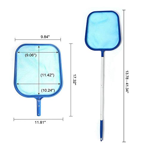 Piscina Kit De Limpieza, Skimmer Hoja Net + VacíO + Cepillo Montado Polo, Para Piscinas, Spa, Jacuzzi, Charca, Fuente Piscina Kit De Limpieza, Skimmer Hoja Net + VacíO + Cepillo Montado Polo, Para Piscinas, Spa, Jacuzzi, Charca, Fuente