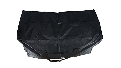 P.I.Sport N.Y. Bolsa de Deporte Grande XXL de 200 litros. Maleta Ideal para Deporte, Viaje, Camping y almacenaje. Lona Muy Resistente e Impermeable (Negro)