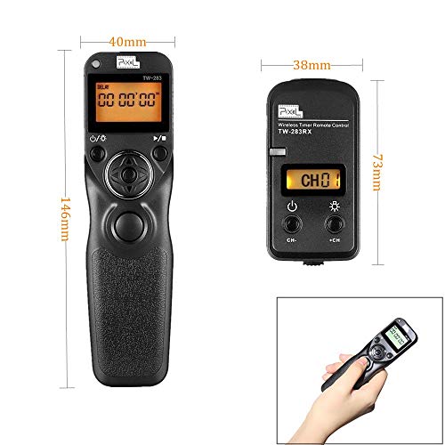 Pixel FSK 2.4GHz TW283-DC0 Mando a Distancia Digitales con Temporizador Inalámbrico para Nikon D40s D800E D810A D3X D3 D3s D4 D5 D800 D810 D700 D500 D300 D200 N90s F5 F6 F100 F90 F90X Pixel FSK 2.4GHz TW283-DC0 Mando a Distancia Digitales con Temporizador Inalámbrico para Nikon D40s D800E D810A D3X D3 D3s D4 D5 D800 D810 D700 D500 D300 D200 N90s F5 F6 F100 F90 F90X