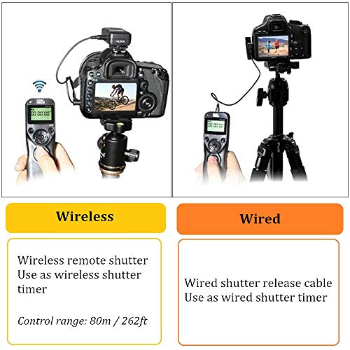 Pixel FSK 2.4GHz TW283-DC0 Mando a Distancia Digitales con Temporizador Inalámbrico para Nikon D40s D800E D810A D3X D3 D3s D4 D5 D800 D810 D700 D500 D300 D200 N90s F5 F6 F100 F90 F90X Pixel FSK 2.4GHz TW283-DC0 Mando a Distancia Digitales con Temporizador Inalámbrico para Nikon D40s D800E D810A D3X D3 D3s D4 D5 D800 D810 D700 D500 D300 D200 N90s F5 F6 F100 F90 F90X
