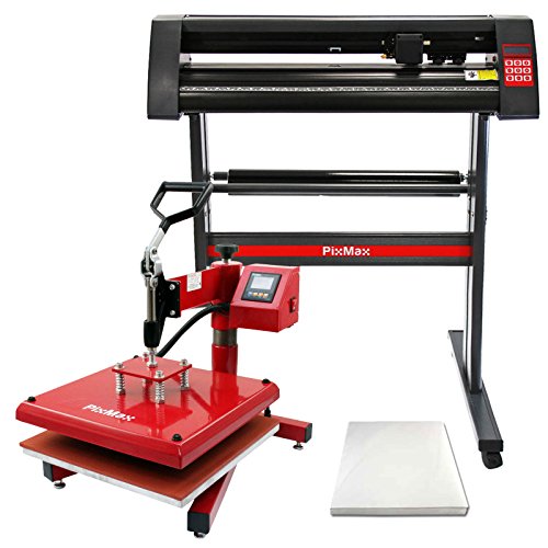 PixMax - Prensa Térmica Swing 38cm para Sublimación Camisetas y Plotter de Corte de Vinilo