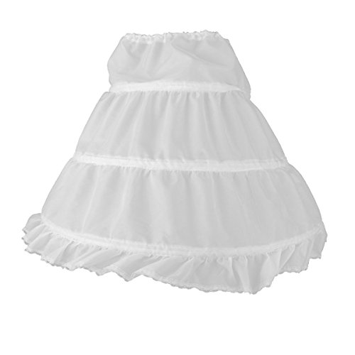 PIXNOR Falda crinolina enagua de medio resbalón muchacha de flor PIXNOR Falda crinolina enagua de medio resbalón muchacha de flor