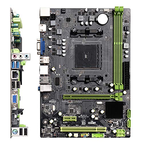 Placa Base Gaming ATX Fit For A88 De AMD De Escritorio Placa Base Fijado con El Procesador AMD Athlon X4 860K 3,7 GHz Core 4 16GB = 2 * 8 GB DDR3 1600 MHz DIMM De La Placa Base Placa Madre