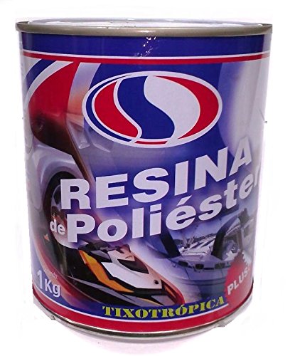 PLAINSUR Resina DE Poliester 1 KG + CATALIZADOR