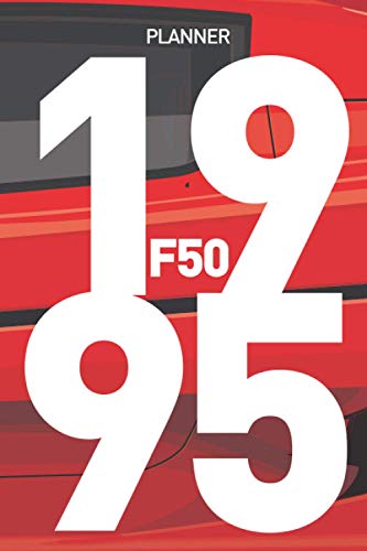 PLANNER SUPERCAR F50-1995: Creative Planner Daily & Monthly Planner, and Notes 6" x 9" -110 Pages PLANNER SUPERCAR F50-1995: Creative Planner Daily & Monthly Planner, and Notes 6" x 9" -110 Pages