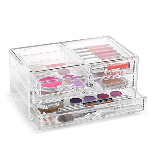 Plastic Forte Organizador Cosmética Nº7, Acrílico, Medio Plastic Forte Organizador Cosmética Nº7, Acrílico, Medio