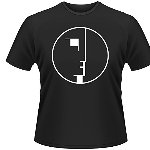 Plastichead Bauhaus Logo Camiseta, Negro, S para Hombre