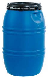 PLASTICOS HELGUEFER - Bidon 220 litros Cierre Ballesta Azul PLASTICOS HELGUEFER - Bidon 220 litros Cierre Ballesta Azul