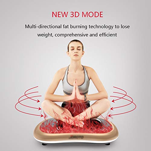 Plataforma De Vibración 3D con Salto De Cuerda Ejercicio De Cuerpo Completo Plataforma De Ejercicios De Vibración Máquina De Masaje De Formación Y Entrenamiento En Casa