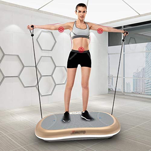 Plataforma De Vibración 3D con Salto De Cuerda Ejercicio De Cuerpo Completo Plataforma De Ejercicios De Vibración Máquina De Masaje De Formación Y Entrenamiento En Casa