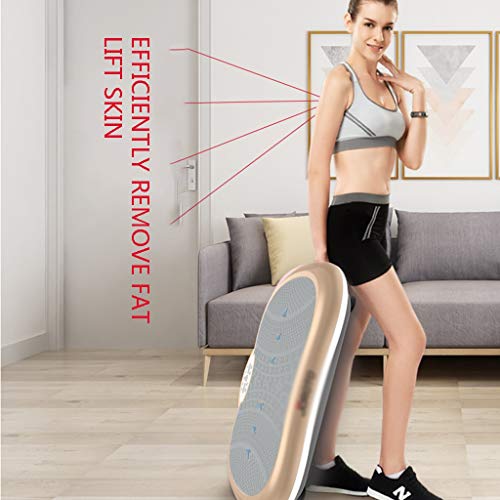 Plataforma De Vibración 3D con Salto De Cuerda Ejercicio De Cuerpo Completo Plataforma De Ejercicios De Vibración Máquina De Masaje De Formación Y Entrenamiento En Casa