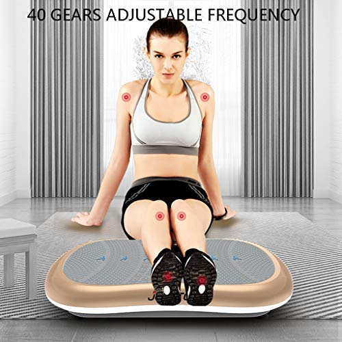 Plataforma De Vibración 3D con Salto De Cuerda Ejercicio De Cuerpo Completo Plataforma De Ejercicios De Vibración Máquina De Masaje De Formación Y Entrenamiento En Casa