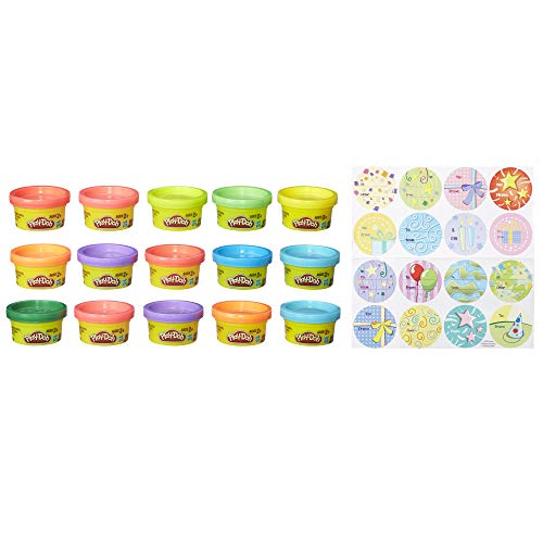 Play-Doh Bolsa De 15 Mini Botes (Hasbro 18367EU5) , color/modelo surtido