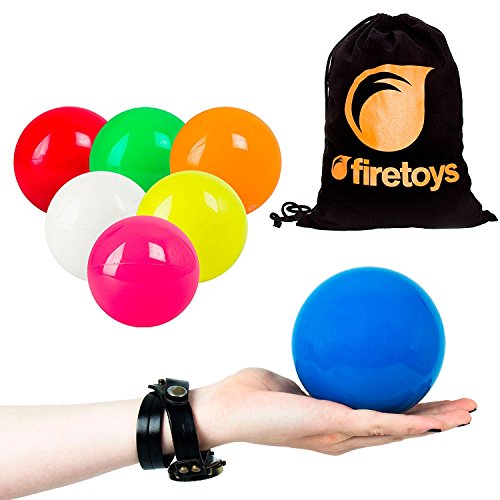 Play SIL-X – Pelota de juegos Contact de 100 mm + bolsa Firetoys, zapatos de velcro Voltaic 3 Fade – Niños