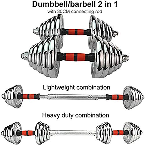 PLAYH Juego De Pesas con Mancuernas 10KG /15KG /20KG /25KG /30KG /40KG Mancuernas De Hierro Fundido Ajustables Barbell Hombres Mujeres Entrenamiento De Fuerza Gimnasio En Casa (Size : 40kg/Pair)