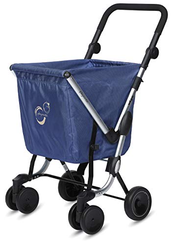 Playmarket Carro de la compra We Go Basic, 97 cm, 50 Litros, Navy Playmarket Carro de la compra We Go Basic, 97 cm, 50 Litros, Navy