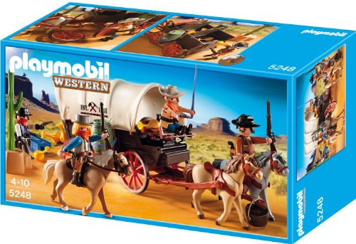PLAYMOBIL - Caravana con Bandidos, Set de Juego (5248) PLAYMOBIL - Caravana con Bandidos, Set de Juego (5248)