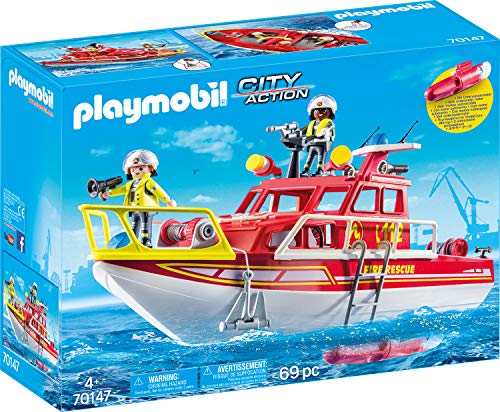 PLAYMOBIL- City Action Figuras y Juegos de contrucción, Color carbón (70147)