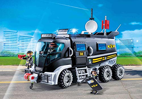 PLAYMOBIL City Action Vehículo con luz LED y Módulo de Sonido, a Partir de 5 Años (9360) PLAYMOBIL City Action Vehículo con luz LED y Módulo de Sonido, a Partir de 5 Años (9360)