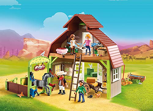 PLAYMOBIL DreamWorks Spirit Establo con Fortu, Pru y AbigaĆl, a Partir de 4 AƱos (70118) PLAYMOBIL DreamWorks Spirit Establo con Fortu, Pru y AbigaĆl, a Partir de 4 AƱos (70118)