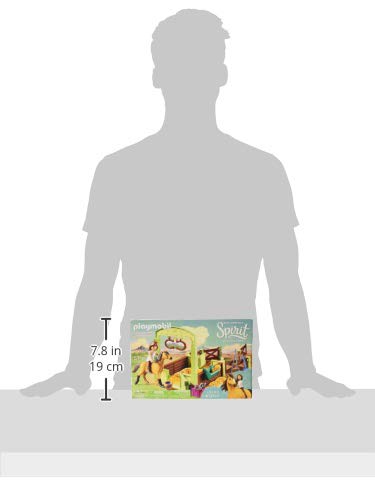 PLAYMOBIL DreamWorks Spirit Establo Fortu y Spirit, a Partir de 4 AƱos (9478) PLAYMOBIL DreamWorks Spirit Establo Fortu y Spirit, a Partir de 4 AƱos (9478)