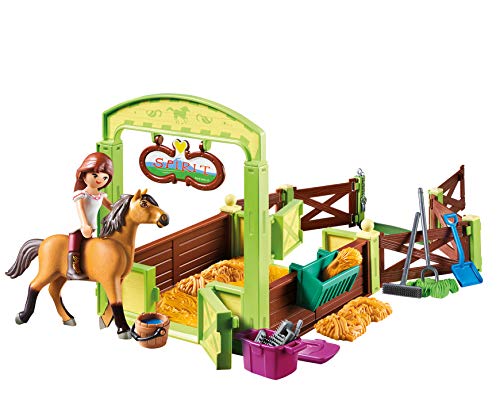PLAYMOBIL DreamWorks Spirit Establo Fortu y Spirit, a Partir de 4 AƱos (9478) PLAYMOBIL DreamWorks Spirit Establo Fortu y Spirit, a Partir de 4 AƱos (9478)