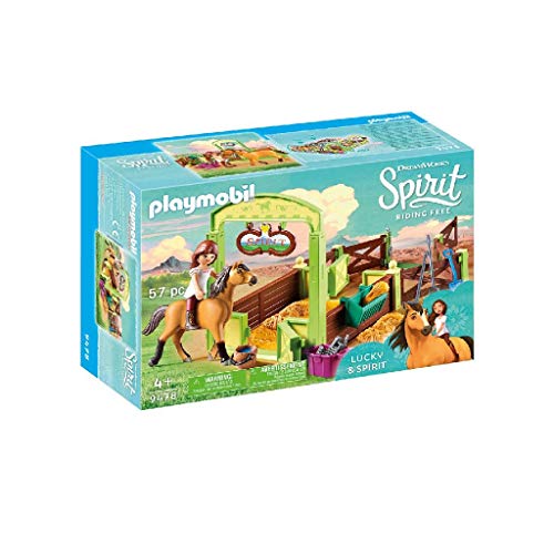 PLAYMOBIL DreamWorks Spirit Establo Fortu y Spirit, a Partir de 4 AƱos (9478) PLAYMOBIL DreamWorks Spirit Establo Fortu y Spirit, a Partir de 4 AƱos (9478)