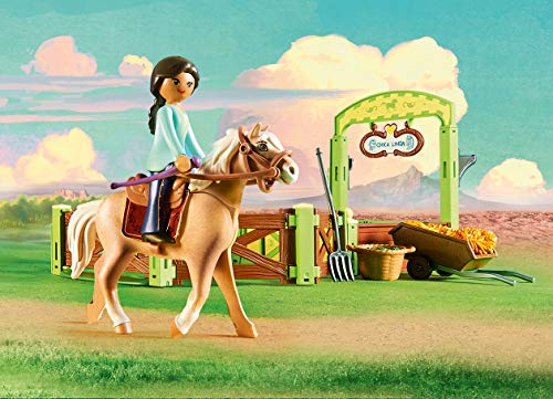 PLAYMOBIL DreamWorks Spirit Establo Pru y Chica Linda, a Partir de 4 AƱos (9479) PLAYMOBIL DreamWorks Spirit Establo Pru y Chica Linda, a Partir de 4 AƱos (9479)