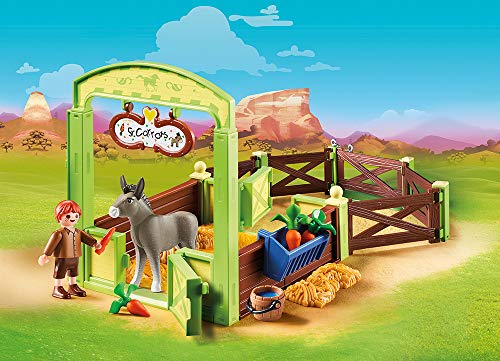 Playmobil - Establo Trasqui y SeƱor Zanahoria Juego con Accesorios, Multicolor (70120) Playmobil - Establo Trasqui y SeƱor Zanahoria Juego con Accesorios, Multicolor (70120)