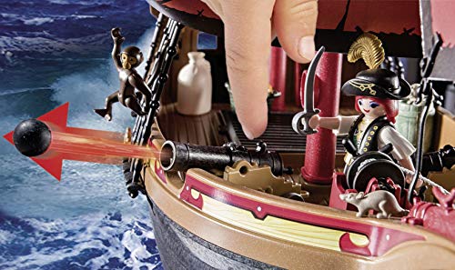 Playmobil - Pirates Playset Barco Pirata Calavera, Multicolor (70411) Playmobil - Pirates Playset Barco Pirata Calavera, Multicolor (70411)