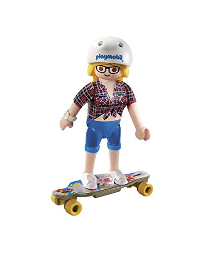 Playmobil Playmofriends- Adolescente con Patineta Muñecos y Figuras, Multicolor, 3,5 x 16 x 12 cm (Playmobil 9338) Playmobil Playmofriends- Adolescente con Patineta Muñecos y Figuras, Multicolor, 3,5 x 16 x 12 cm (Playmobil 9338)