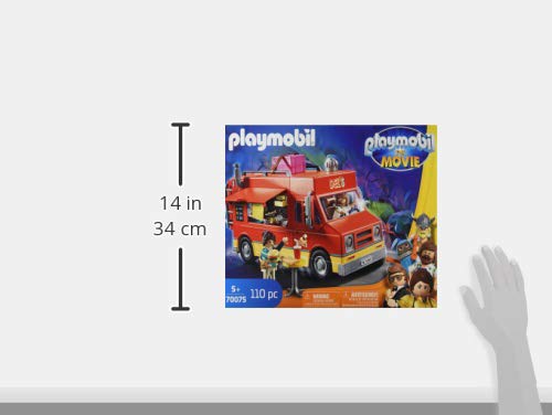 PLAYMOBIL: THE MOVIE Food Truck Del, a Partir de 5 Años (70075) , color/modelo surtido