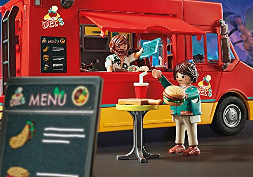 PLAYMOBIL: THE MOVIE Food Truck Del, a Partir de 5 Años (70075) , color/modelo surtido