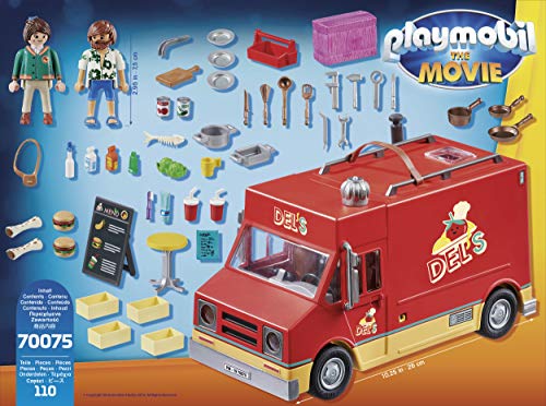 PLAYMOBIL: THE MOVIE Food Truck Del, a Partir de 5 Años (70075) , color/modelo surtido PLAYMOBIL: THE MOVIE Food Truck Del, a Partir de 5 Años (70075) , color/modelo surtido