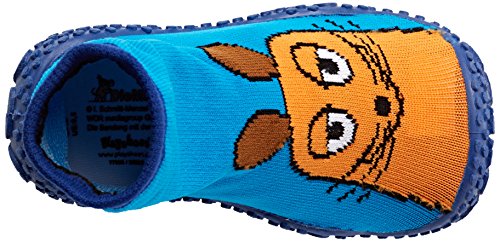 Playshoes Calcetines de Playa con protección UV Die Maus, Zapatos de Agua, Azul (Blau 7), 22/23 EU