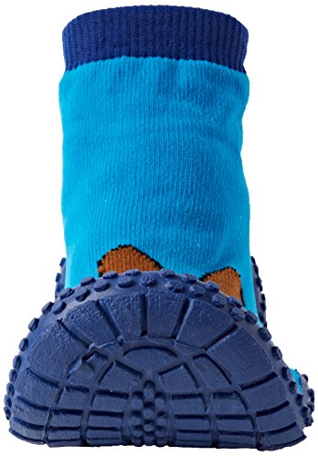 Playshoes Calcetines de Playa con protección UV Die Maus, Zapatos de Agua, Azul (Blau 7), 22/23 EU