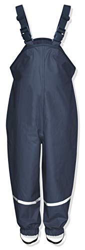 Playshoes Regenlatzhose Pantalón impermeable, Azul (Marino), 5-6 Años/116 cm Unisex bebé