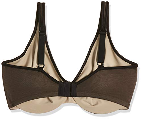 Playtex APP04MU Sujetador reductor, Negro (Negro/Preto), 110.C para Mujer