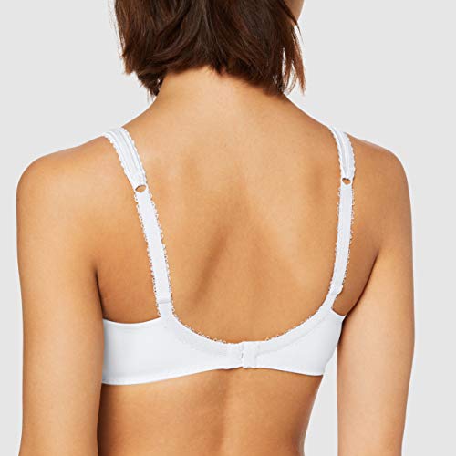 Playtex APP04MW Sujetador sin aros, Blanco (Blanco/Branco), 90.B para Mujer Playtex APP04MW Sujetador sin aros, Blanco (Blanco/Branco), 90.B para Mujer