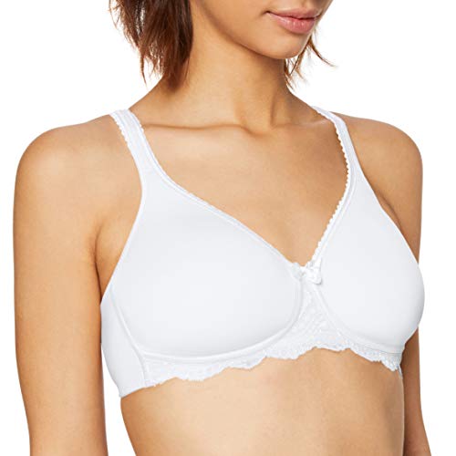 Playtex APP04MW Sujetador sin aros, Blanco (Blanco/Branco), 90.B para Mujer Playtex APP04MW Sujetador sin aros, Blanco (Blanco/Branco), 90.B para Mujer