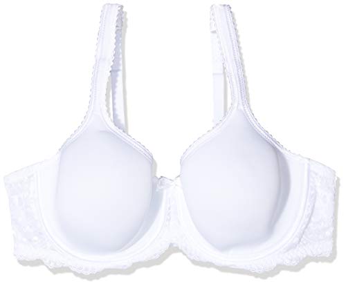 Playtex Flower Elegance Spacer Sujetador con aros, Blanco (Blanco/Branco), 90 B para Mujer